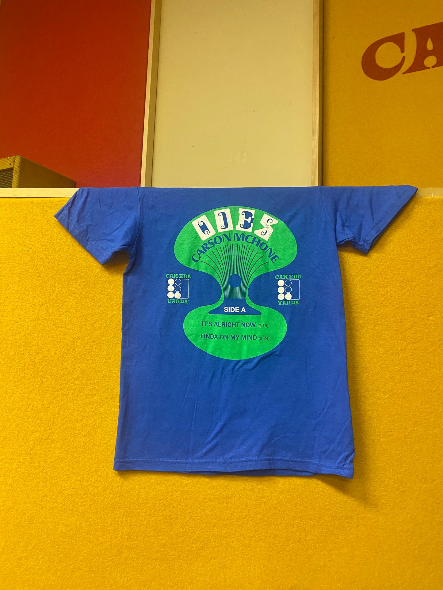 NEW! "ODES" T shirt, double sided, 2 color print